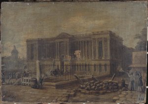 O ataque ao Louvre, 29 de julho de Unknown artist