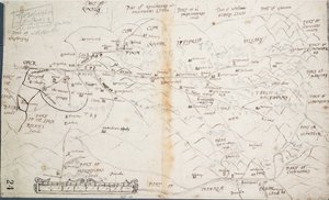 A descrição de Muskery, c.1590 (papel, linho) de Unknown artist