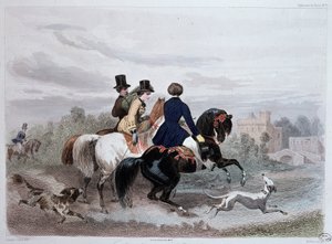 O tour de bairro - em "moda parisiense". de Unknown artist