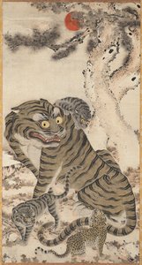 Família Tigre de Unknown artist