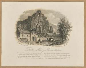 Abadia de Tintern, Monmouthshire de Unknown artist
