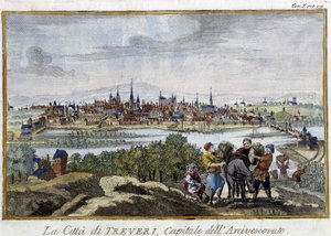 Trier por volta de 1790 de Unknown artist