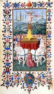Triunfus Amoris (triunfo do amor) por Francesco Petrarca (Petrarca). de Unknown artist