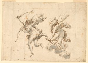 Dois Cupidos de Unknown artist