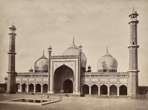Sem título (Jama Masjid, Deli) de Unknown artist