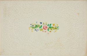Namorados sem título (Flores) de Unknown artist