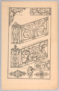 Vários Projetos para Metalurgia Decorativa de Unknown artist