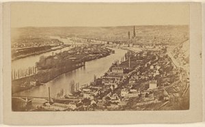 [Vista de Rouen, França]. de Unknown artist