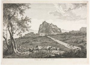 Vista do Castello, Ischia de Unknown artist