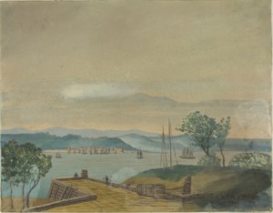 Vista da cidade de Washington em 1807 de Unknown artist