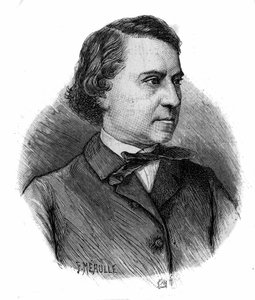 retrato de Louis Blanc, político e historiador francês (1811-1882). de Unknown artist