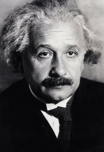 Albert Einstein (foto a p/b) de Unknown photographer