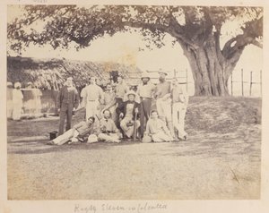 Equipe de cricket do exército, Calcutá de Unknown photographer