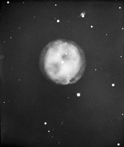 Lâmina de vidro astronómico da Nebulosa da Coruja na Ursa Maior (1910) de Unknown photographer