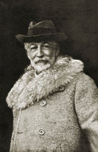 Barão Edmond de Rothschild (fotografia a preto e branco) de Unknown photographer
