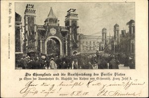Berlim, Franz Josef I na Pariser Platz, Porta de Honra de Unknown photographer