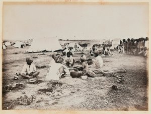 Campo da 15ª Infantaria Nativa (Bengala), Suakin Field Force de Unknown photographer