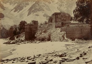 Forte de Chitral, 1895 de Unknown