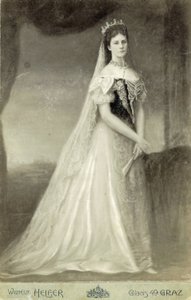 Elisabeth, Imperatriz da Áustria e Rainha Consorte da Hungria (24 de dezembro de 1837 - 10 de setembro de 1898) (foto) de Unknown photographer