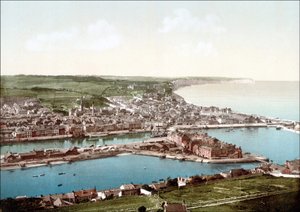 Fécamp e as suas falésias - V. 1895 de Unknown photographer