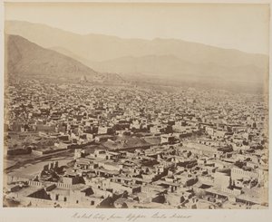 Cidade de Cabul, 1880 de Unknown