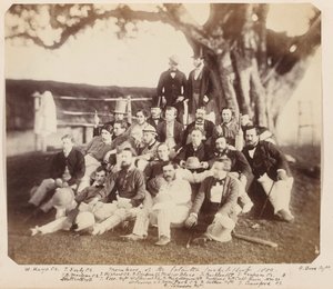 Membros do Clube de Críquete de Calcutá, 1859 de Unknown