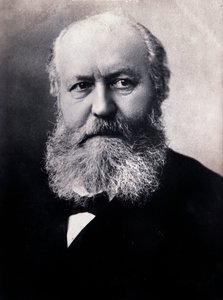 Retrato de Charles Gounod (foto a p/b) de Unknown photographer
