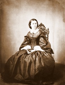 Retrato de Clara Schumann (1819 - 1896), esposa de Robert Schumann. de Unknown photographer