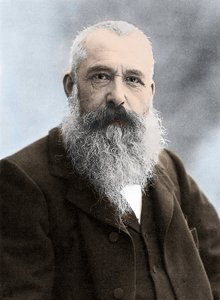 Retrato de Claude Monet (1840-1926), pintor francês. de Unknown photographer