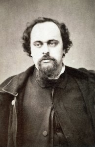 Retrato de Dante Gabriel Rossetti (1828-1882) - Circa 1860 de Unknown photographer