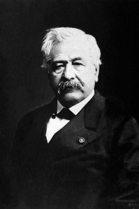 Retrato de Ferdinand de Lesseps (1805-1894), diplomata e empresário francês. de Unknown photographer