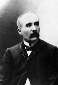 Retrato de Georges Benjamin Clemenceau (1841-1929), jornalista e político. de Unknown photographer