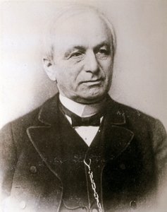 Retrato de Leopold Kronecker (foto) de Unknown photographer