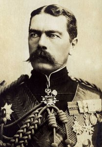 Retrato de Lord Kitchener de Karthoum (1850-1916), militar inglês. de Unknown photographer