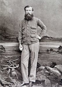 Retrato de Speke, British Explorer (1827 - 1864) de Unknown photographer