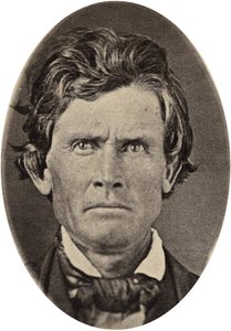 Retrato de um cavalheiro, c.1860 (impressão em prata albume) de Unknown photographer