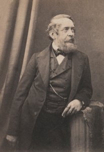 Retrato do político húngaro Lajos Kossuth de Unknown photographer