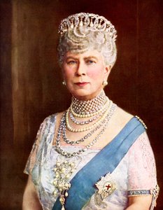 Rainha Maria, consorte do Rei Jorge V, Maria de Teck, Vitória Maria Augusta Louise Olga Pauline Claudine Agnes de Unknown photographer