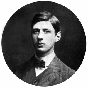 o jovem Charles De Gaulle (1890-1970) quando estudante em 1909 de Unknown photographer