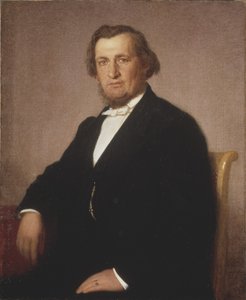 André Oskar Wallenberg, c.1870 (óleo sobre tela) de Uno Troili