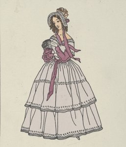 Moda Biedermeier, 1908.