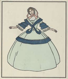 Moda Biedermeier, 1908.