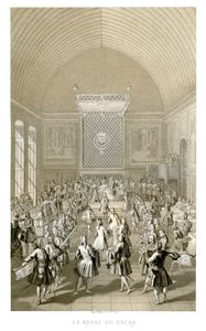 A refeição da coroação, 1715, 1885.
