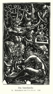 Satyrfamilie von Urs  Graf