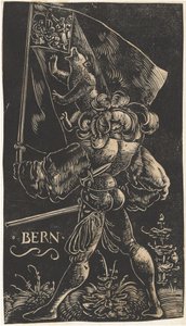 Porta-estandarte do Cantão de Berna, 1521.
