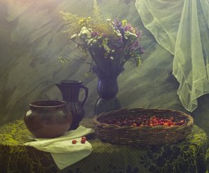 Moody: Flores e Cerejas de UstinaGreen
