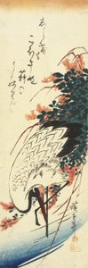 (Crane and Bush Clover), 1830-1858
