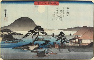 Lua de Outono em Seto, c. 1835-1836