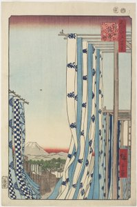 Rua dos Dyers, Kanda, novembro de 1857