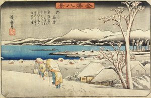 Neve da noite e Uchikawa, c. 1835-1836